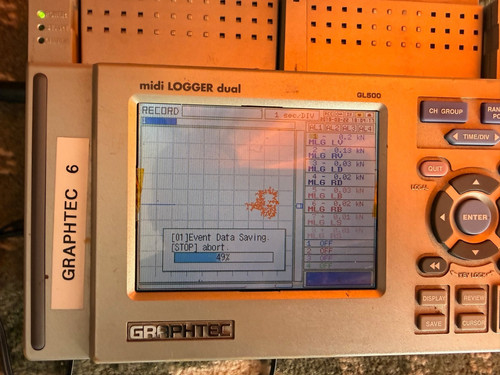 Graphtec gl500 data - data, logger
