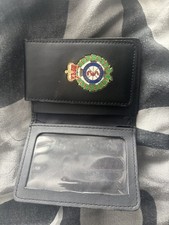 Faux Leather Ambulance ID Card Holder Wallet