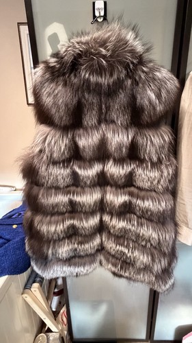 Vintage silver fox - silver, size