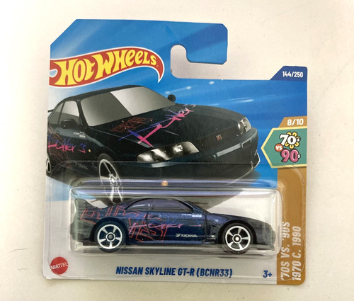 Hot wheels nissan skyline r - hot, gt-r