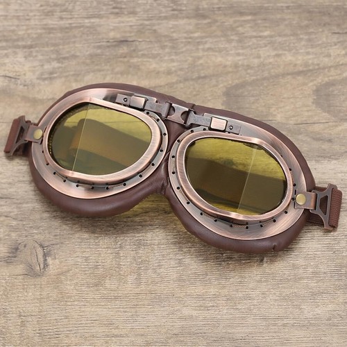 Retro pilot goggles motorcycle - pilot,