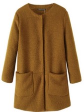 ZARA MOHAIR WOOL COAT  size M