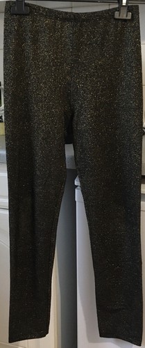 Sparkly golden lurex leggings