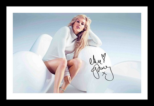 Ellie goulding autograph - ellie,