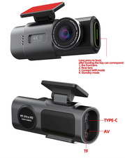 4K Ultra HD Dash Cam Car DVR