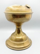 ANTIQUE OLD BRASS OIL LAMP LIGHT WITHOUT FITTINGS REPAIRS