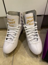 Graf Davos Gold Figure Skates