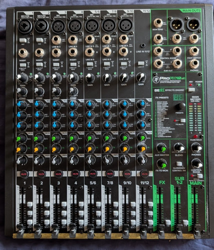 Mackie fx12v3 analog usb - analog/usb, +