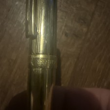 Vintage Sheaffer Gold Plated Ballpoint Pen Rolled Gold Writing Instrument