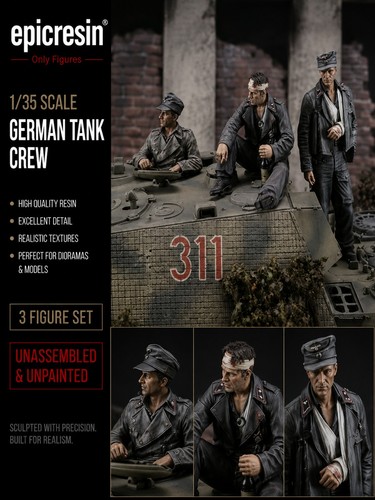 Post resin model - 1/35, scale