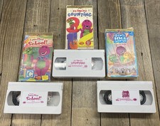 VTG Lot of 3 Barney VHS Tapes