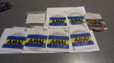 VINTAGE CLASSIC 7 AMAL MONOBLOC FLOAT BOWL GASKETS AND  1 - 375  SET  BSA/AJS