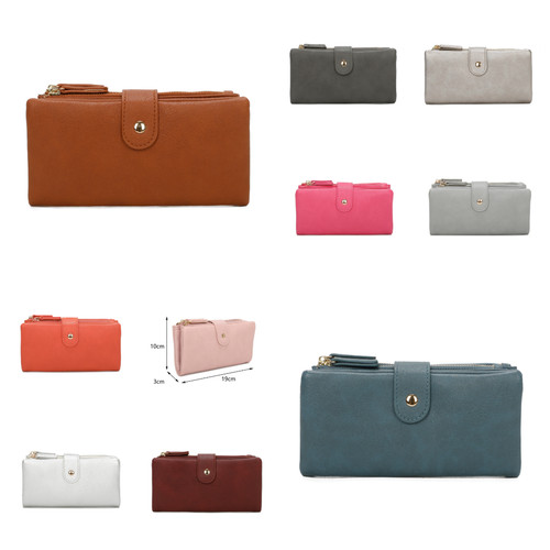 Large bifold purse women - bifold, women's