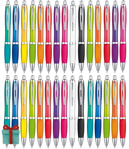 50pcs ergonomic ballpoint pens - ballpoint,