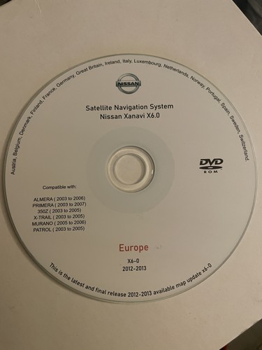 Nissan sat nav update - nissan,