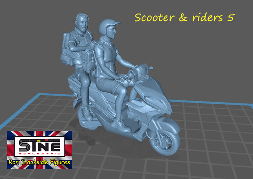 132 bike and - riders, scalextric