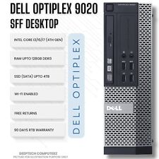 Dell OptiPlex 9020 SFF Core i7 32GB RAM 2TB SSD Wi-Fi Enabled Windows 11 Desktop