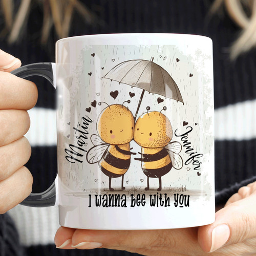 Cute bee love you gift - love,