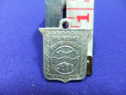 Vtg badge fob the - vtg, wizard
