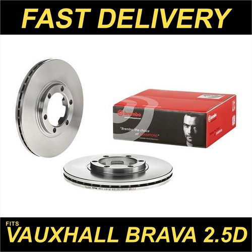 Brake discs pair vented - brake,