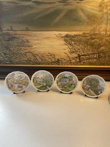 Vintage currier ives four - currier,