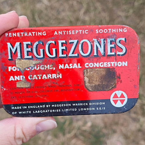 Vintage meggezones antiseptic - meggezones,