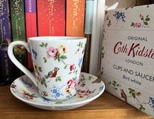 CATH KIDSTON BIRD WHITE FLORAL