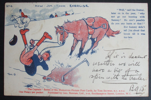 Tom browne comic captain - comic,