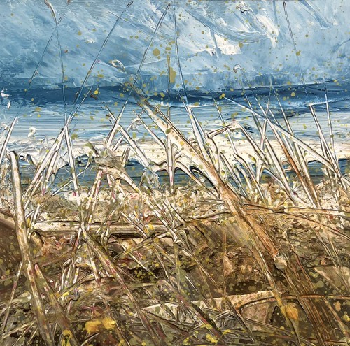 Semi abstract seascape - semi, /