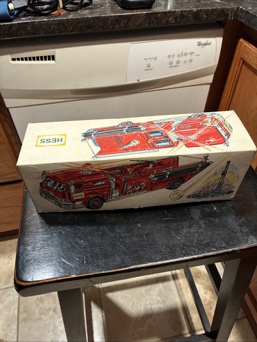 Hess oil fire truck - hess, |
