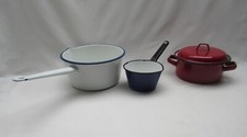 3 vintage red white & blue