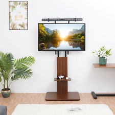 Wooden Metal Floor TV Stand