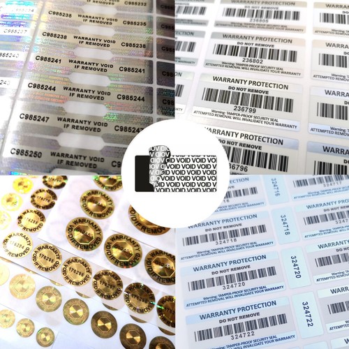 Tamper proof stickers - stickers,