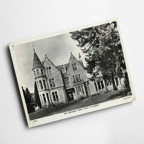 Print vintage scotland - print,