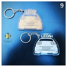 Car Wood keychain Rings Seat