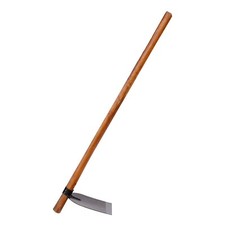 Digging Hoe Gardening Tool Full Size with Wooden Handle