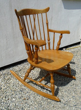 Vintage Spindle Stick Back