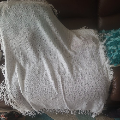 White christening shawl baby - white,