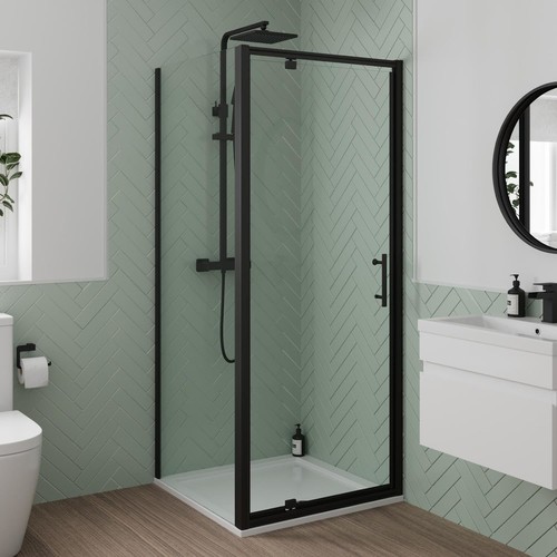 800 800mm pivot shower - 800, door