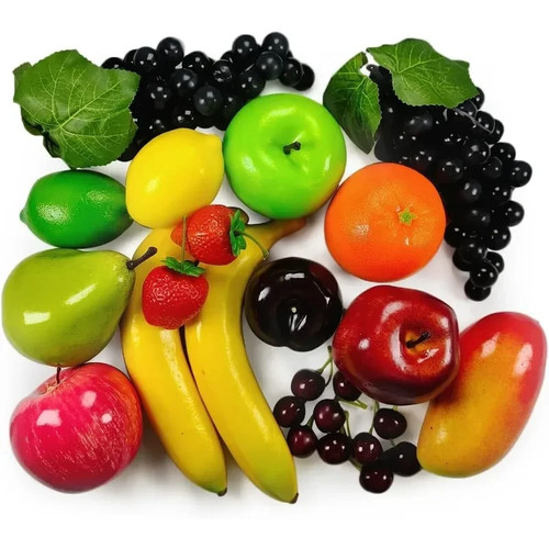 12pcs artificial fruits - 12pcs,