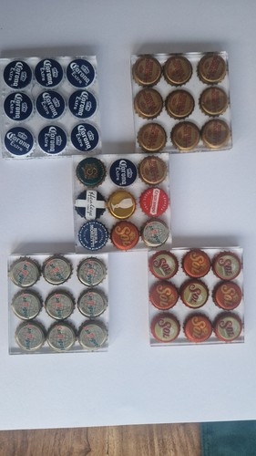 Bottle cap coasters - bottle,