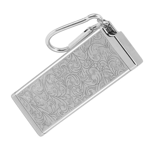 Silver cigarette case for - cigarette, 8pcs