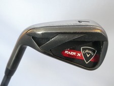 Callaway RAZR X Black Left Hand # 7 Iron - I-65G A Flex (Senior Flex) ~USED~