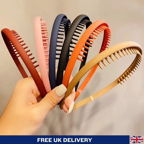 Women matte toothed - toothed, hairband