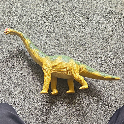 Elc plastic brachiosaurus - elc,