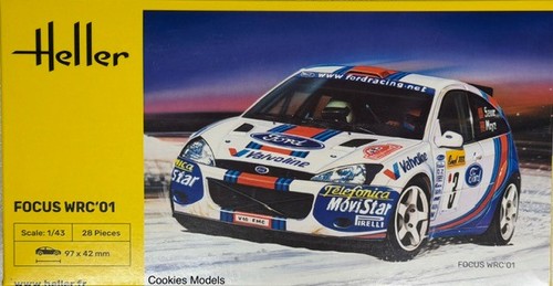 Heller focus wrc 43 - focus, 1/43