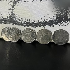 Beatrix Potter 50p Coin Bundle