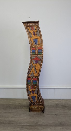 Vintage wooden rack hand - cd,