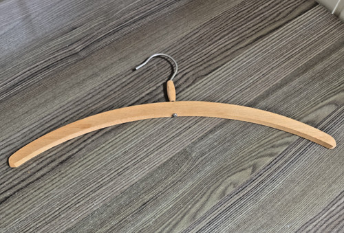 Vintage wooden coat - -, hanger