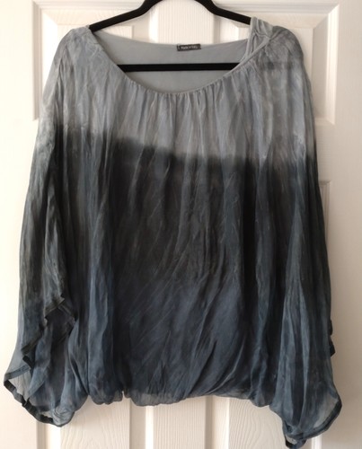 Tie dye effect elastic waist